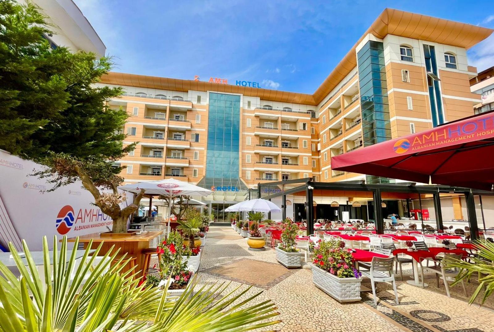 Amh Hotel Драч Екстериор снимка