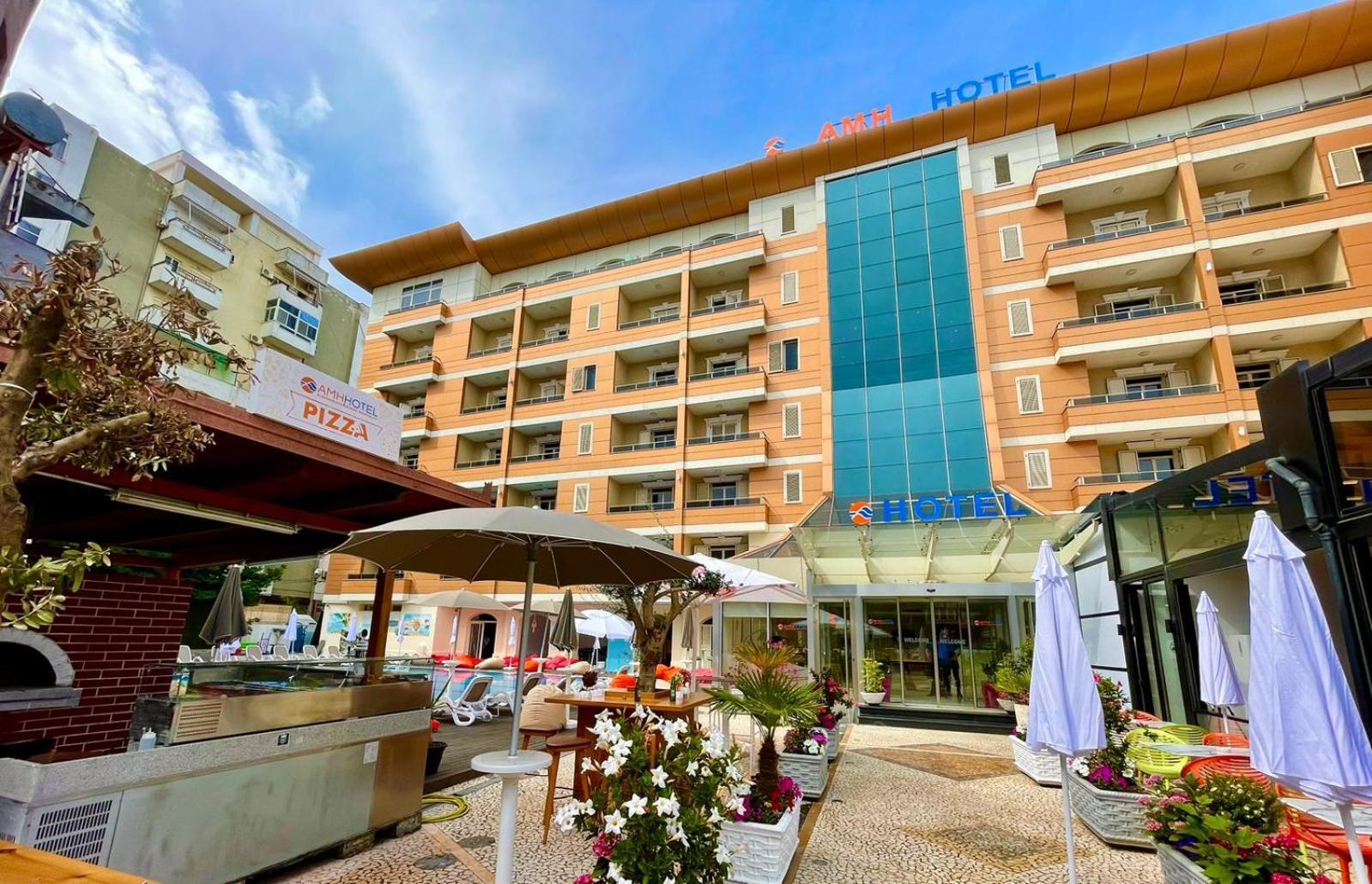 Amh Hotel Драч Екстериор снимка